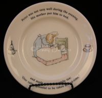 Wedgwood PETER RABBIT Child's Plate NWT